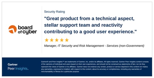 Avis client Gartner Peer Insights Avis client Gartner Peer Insights